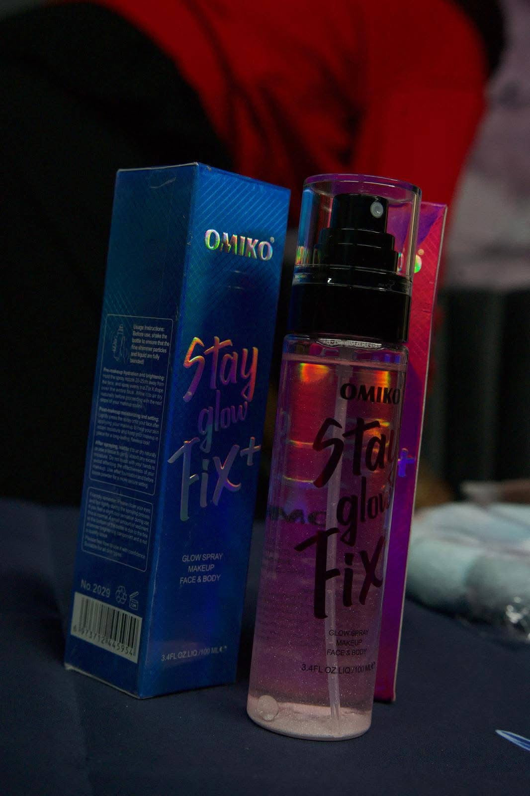 Spray Fixateur Éclat & Hydratation – OMIKO Stay Glow Fix+