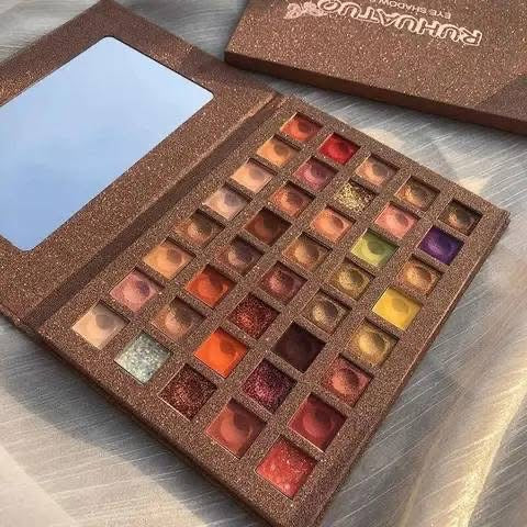Palette Fards à Paupières Ultra Brillante – 40 Couleurs Pigmentées
